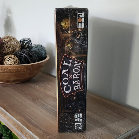 🎲🏭 Coal Baron Board Game Brand New, Factory Sealed! Perfect family game night - Picture 7 of 13